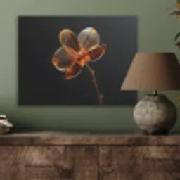 Orchidee - Doorzichtig - Bloem PET vilt klein -sfeer2