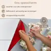 Wereldkaart - Rozen - Roze keuken achterwand spatscherm klein -spatscherm_NL