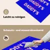 Blauw - Daddy's - Blokletters Inductie beschemer met haakjes klein -ky-schoon-de