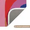 Vormen - Bochten - Kleurrijk - Abstract Badmat klein -USP_AntislipNL