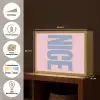 Nice - Paars - Roze Light Box met batterij (Wandlamp) middel -USP_websiteoverzichtDE
