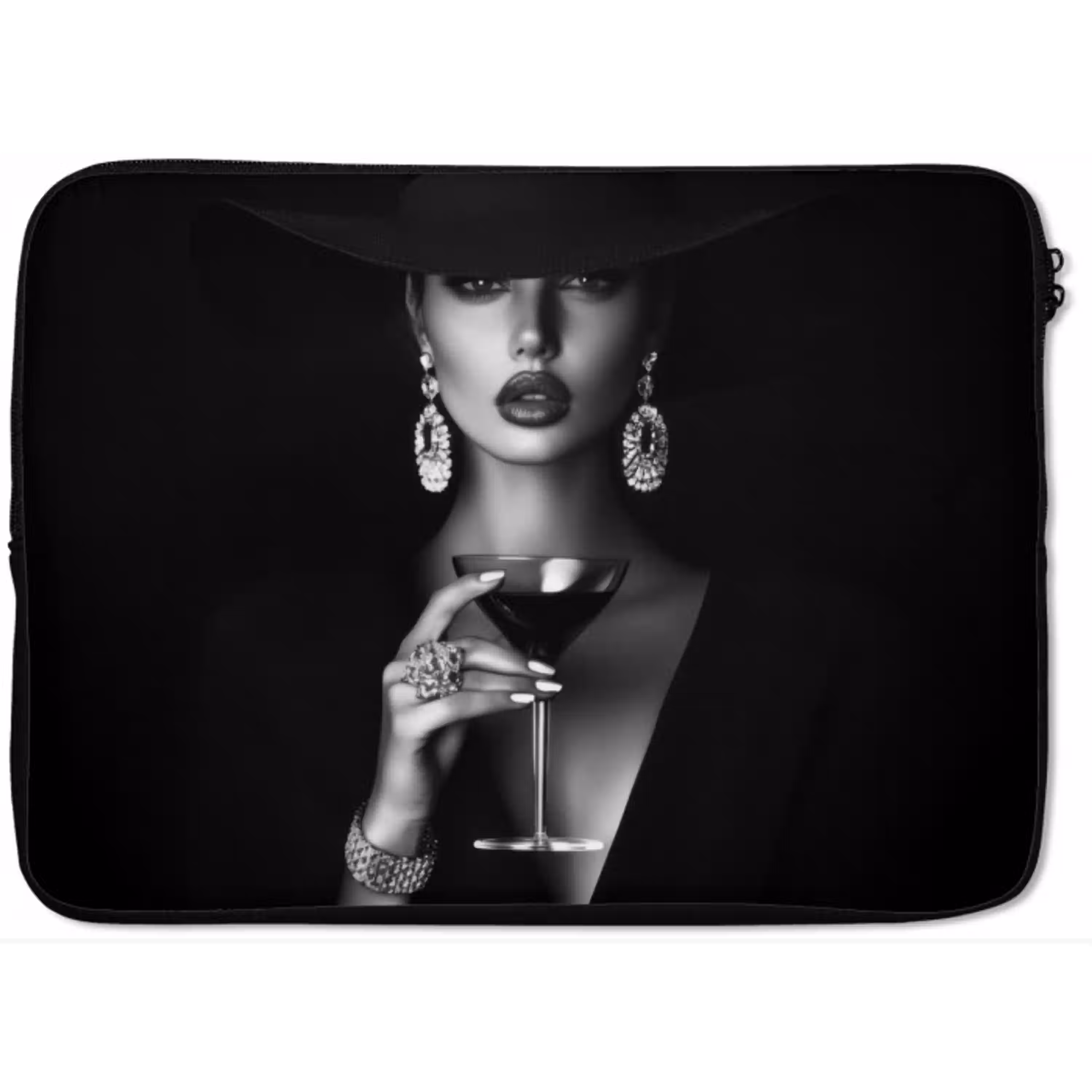 Vrouw - Cocktail - Chic laptophoes neopreen klein -zkaufland3dotto