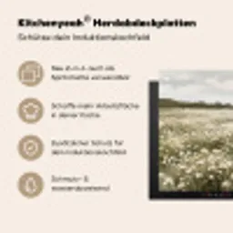 Illustratie - Landschap - Wit Inductie beschemer met haakjes klein -ky-usp-de