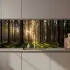 Bos - Gras - Zonlicht keuken achterwand 2 middel zz_3dshopping