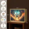 Superhelden - Kinderen - Jongens Light Box met batterij (Wandlamp kind) middel -USP_websiteoverzichtNL