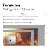 Glazen - Bloem - Zonlicht Muismat XXL klein -sfeer5
