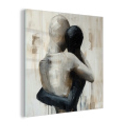 Abstract - Liefde - Zwart wit - Modern plexiglas 5mm klein -z3d