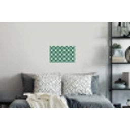 Schaakbord - Klassiek - Groen Muursticker klein 286 -slaapkamer
