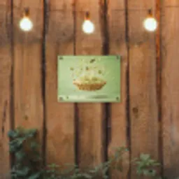 Pistache - Taart - Noten - Eten tuinposter los doek klein -sfeer1