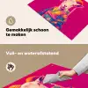 Geit - Hoorns - Kimono - Kleurrijk Inductie beschemer met haakjes klein -ky-schoon-nl