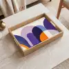 Vormen - Abstract - Grafisch - Oranje Dienblad Rechthoek middel -sfeer1