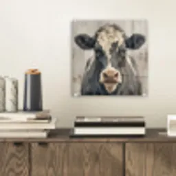 Koe - Portret - Dieren - Modern plexiglas 5mm klein -sfeer1
