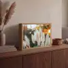 Pampasgras - Pluimen - Sierlijk Light Box met batterij (Wandlamp) middel -sfeer2