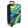 Retro racer Koffer - NBS - Handbagage middel -productfoto_3d