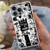 Vormen - Gezocht - Zwart - Abstract Hoesje iPhone 16 Pro Max met koord klein -sfeer3