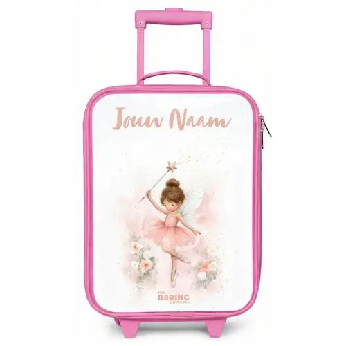 Ballerina fee in roze Kinderkoffer - Roze klein -zz3dotto