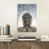 Boeddha hoofd - Buddha - Lucht - Spiritueel - Meditatie plexiglas 5mm klein -sfeer1
