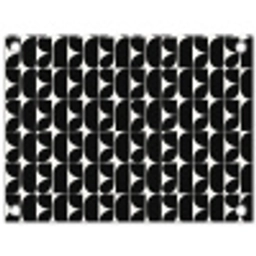 Modern - Geometrisch - Zwart tuinposter los doek klein 239 -3d