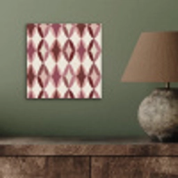 Ovaal - Textuur - Roze aluminium wit klein 46 -sfeer2