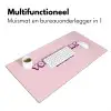 You're doing great - roze - 3D Muismat XXL klein -sfeer4