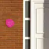 Knallrosa - Klassisch Naambord Organisch middel -sfeer3