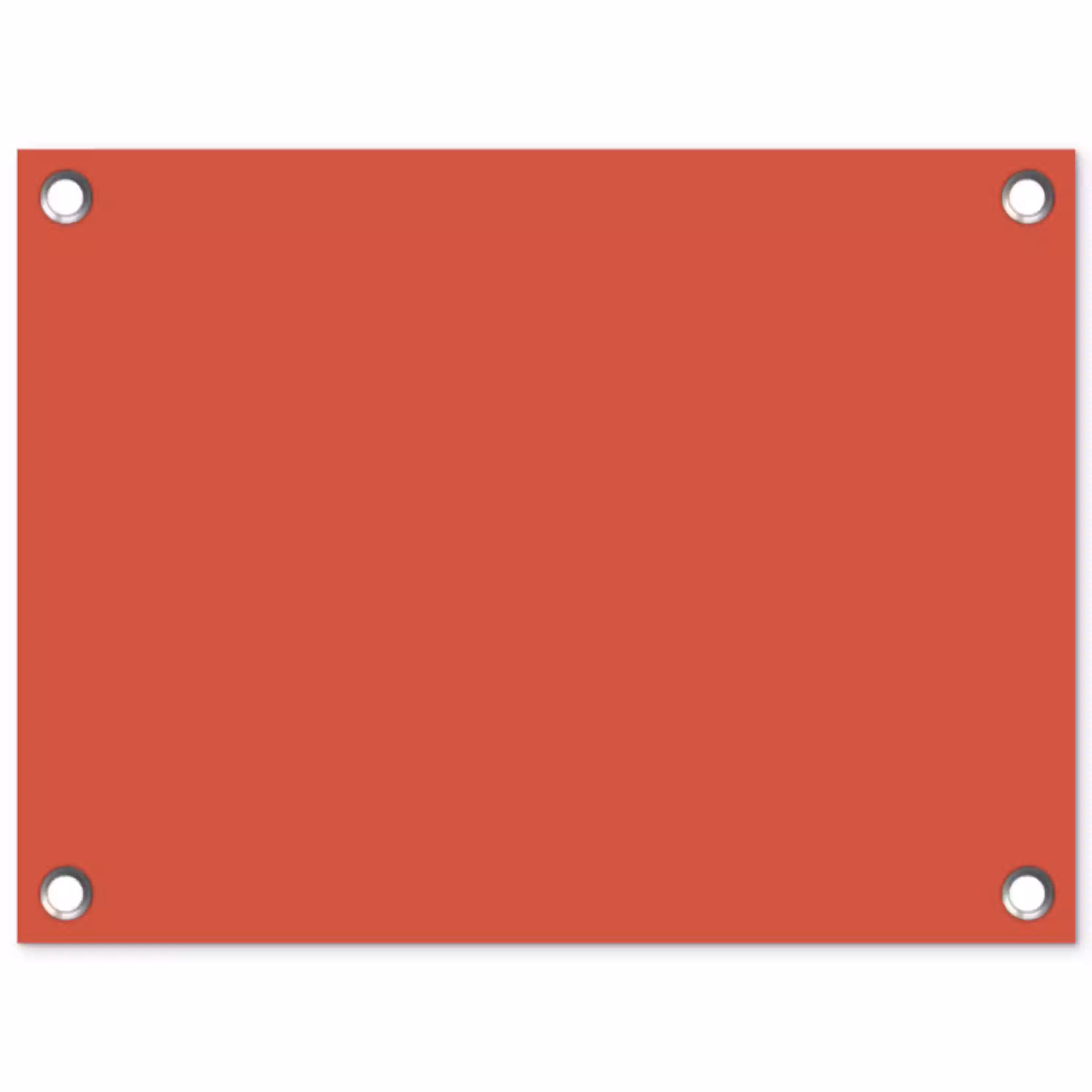 Brick - Red - Rood tuinposter los doek klein 239 -3d