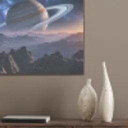 Fantasy - Kosmos - Landschap PET vilt klein -sfeer6_closeup