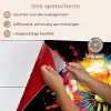 Paardenbloem - Graffiti - Kleurrijk - Bloemen - Natuur keuken achterwand spatscherm klein -spatscherm_NL