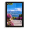 Lake Como - Italië - Landschap fotolijst zwart zonder passe partout klein -3d