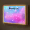 Sterren - Roze - Blauw Light Box met batterij (Wandlamp kind) middel -z3d_website