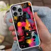 Kleurvlakken - Vormen - Kleurrijk - Abstract Hoesje iPhone 16 Pro Max met koord klein -sfeer3