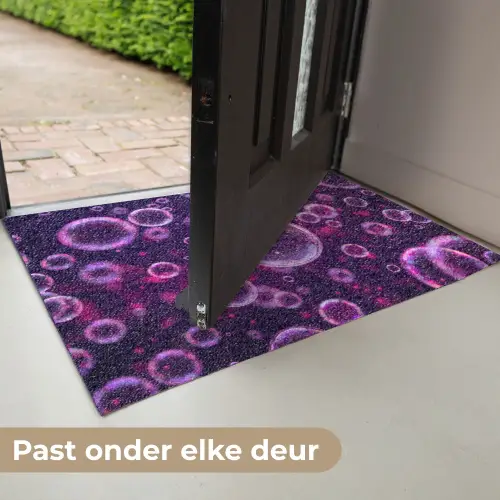Paars - Bubbels - Schuim Deurmat klein -USP_NL