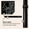 Plattegrond - Eindhoven - Kaart - Stadskaart Inductie beschermer vinyl 3mm middel -zzzzzzz-induclip_NL