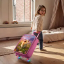 Cavia - Natuur - Dier Kinderkoffer - Roze klein -sfeer1