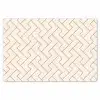 Beige - Zigzag - Patroon Placemat vinyl groot 368 -zzsfeer1_Kitchenyeah-website
