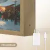 Winterkermis - Dorp - Kleurrijk Light Box met batterij (Wandlamp) middel -USP_websiteoplaadbaarNL