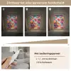Hartjes - Kleuren - Kunst - Liefde Light Box met kabel (Tafellamp) klein -USP_dimbaarNL