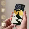 Wolf - Bergen - Maan - Zwart Telefoonhoesje iPhone 17 Pro klein -sfeer3_NL