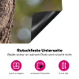 Kerkuil - Boom - Natuur - Bruin Inductie beschermer vinyl 3mm klein -zzzzzzz-lf-onderkant