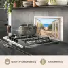 Doorkijk - Strand - Zee - Duinen - Zand - Water - Helmgras keuken achterwand spatscherm klein -usp_NL