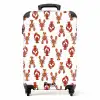 Kreeften patroon NBS - Handbagage koffer - Kinderen Unisex middel -productfoto_recht
