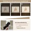 Prinses - Goud - Stippen Light Box met batterij (Wandlamp kind) middel -USP_dimbaarNL