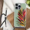 Tak - Bladeren - Kleurrijk - Schaduw Hoesje iPhone 16 Pro Max met koord klein -sfeer4