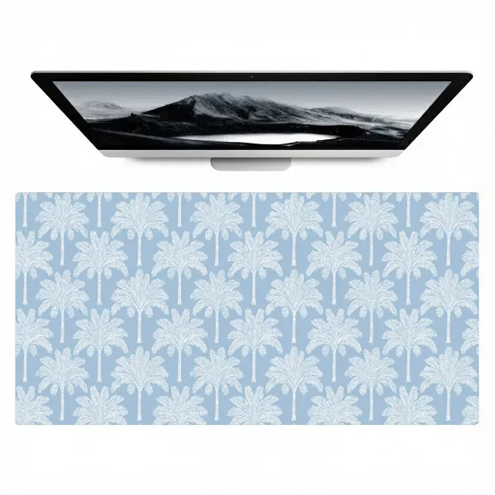 Palmboom - Modern - Blauw Muismat XXL klein 681 -zzz3d