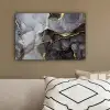 Marmer - Abstract - Goud - Grijs canvas 2cm klein -sfeer3