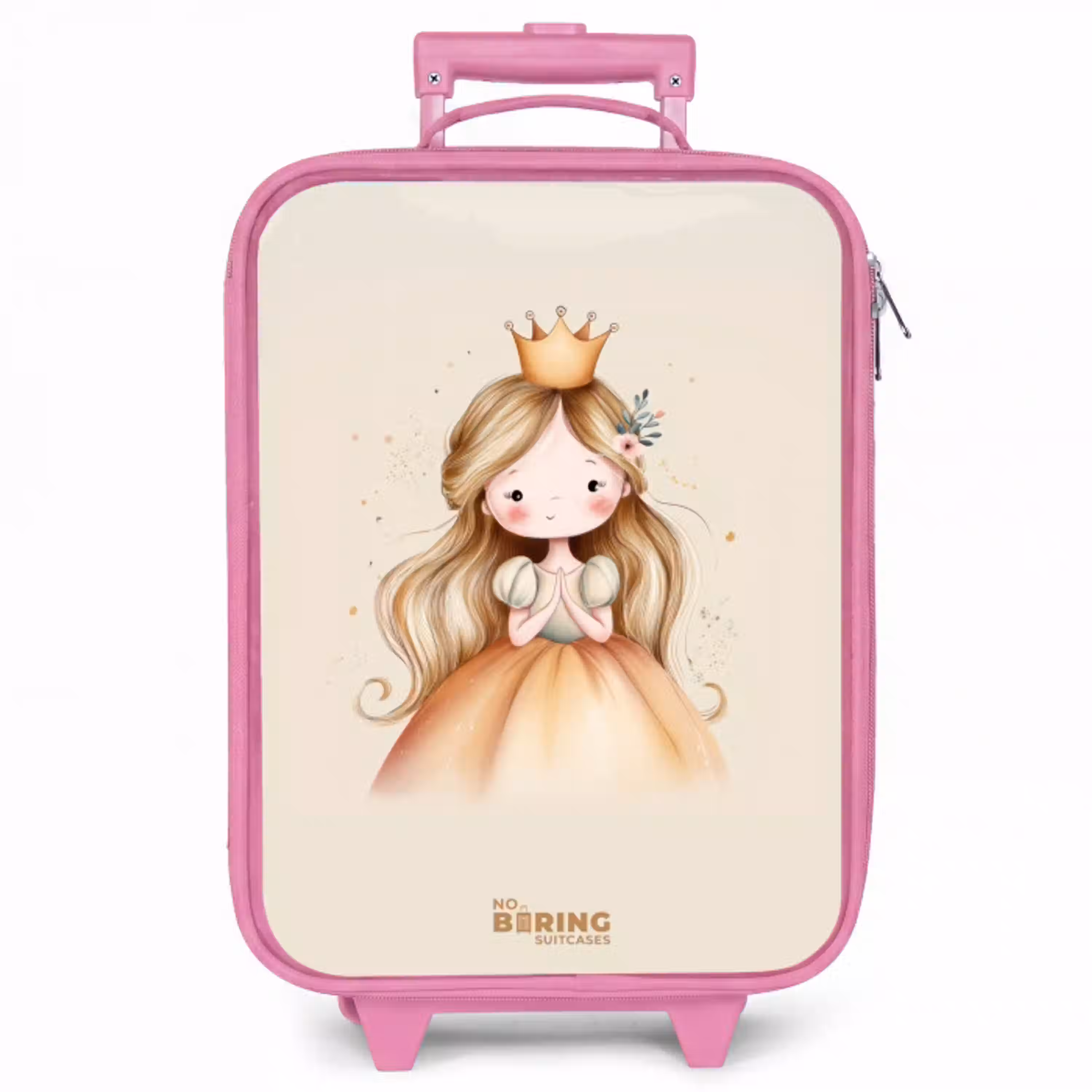 Prinses in gouden tinten Kinderkoffer - Roze klein -zzz_website3d
