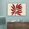 Tak - Bladeren - Rood canvas 2cm klein -sfeer4