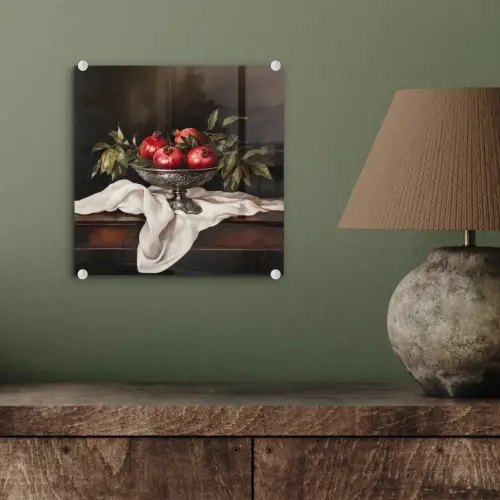 Granaatappels - Klassiek - Vintage plexiglas 5mm klein -sfeer3