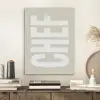 Wit - Chef - Decoratie - Japandi PET vilt klein -sfeer1