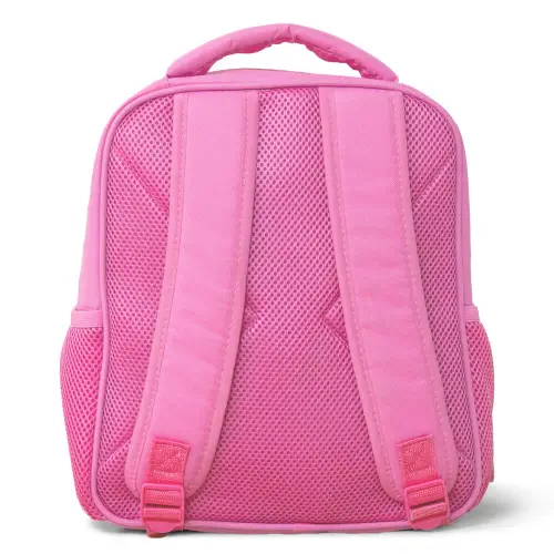 Liefdevolle dinosaurus Kinderrugzak - Roze middel -achterkant